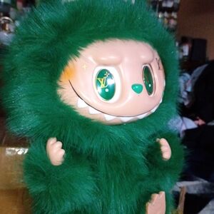 Green Furry  Figure